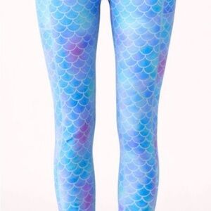 Constantly Varied Gear Pastel Aqua & Lavender Mermaid Leggings